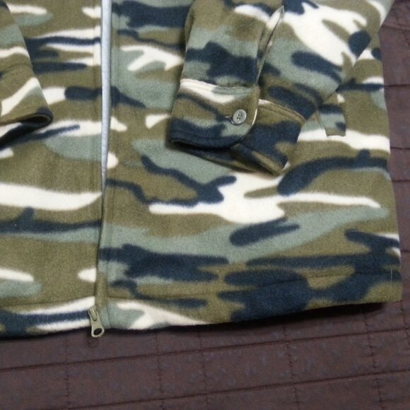 Camo Sherpa Lined Fleece/ Jacket Men's XL Outdoors  Outerwear Camouflage - Picture 8 of 12